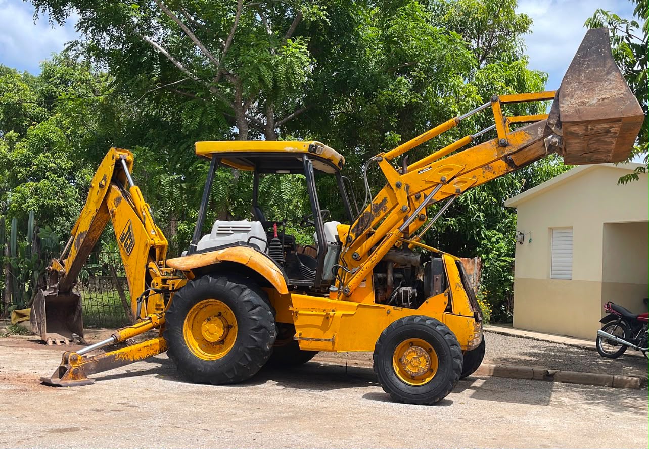 Retro pala JCB 214
